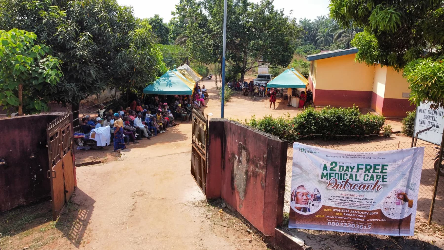 RK Bloom Foundation Community Outreach photo 1 from Nigeria medical outreach work